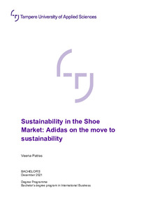 Sustainability in the shoe market : Adidas on a move to sustainability -  Theseus