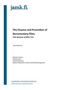 Bachelor thesis in finance pdf