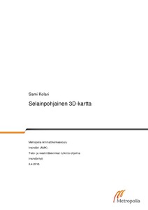 Selainpohjainen 3D-kartta - Theseus