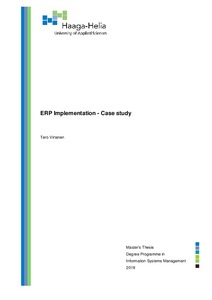 master thesis erp implementation