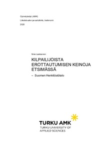 Kilpailijoista erottautumisen keinoja etsimässä : Suomen Henkilöstötalo -  Theseus