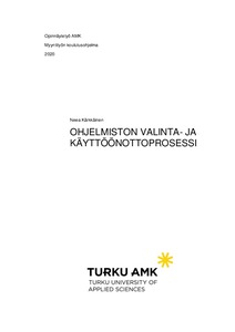 Ohjelmiston valinta- ja käyttöönottoprosessi - Theseus