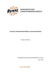 Suomen Pelastuskoiraliiton nuorisotoiminta - Theseus