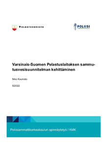 Varsinais-Suomen Pelastuslaitoksen sammutusvesisuunnitelman kehittäminen -  Theseus